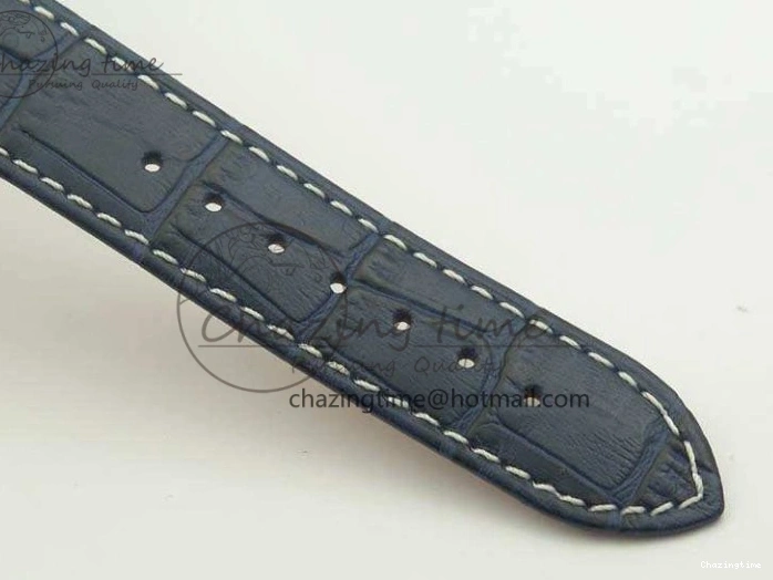 0519 SpeedMaster MoonWatch SS OMF 1:1 Best Edition Blue Dial On Leather Strap A9300 V FreshLook 8087